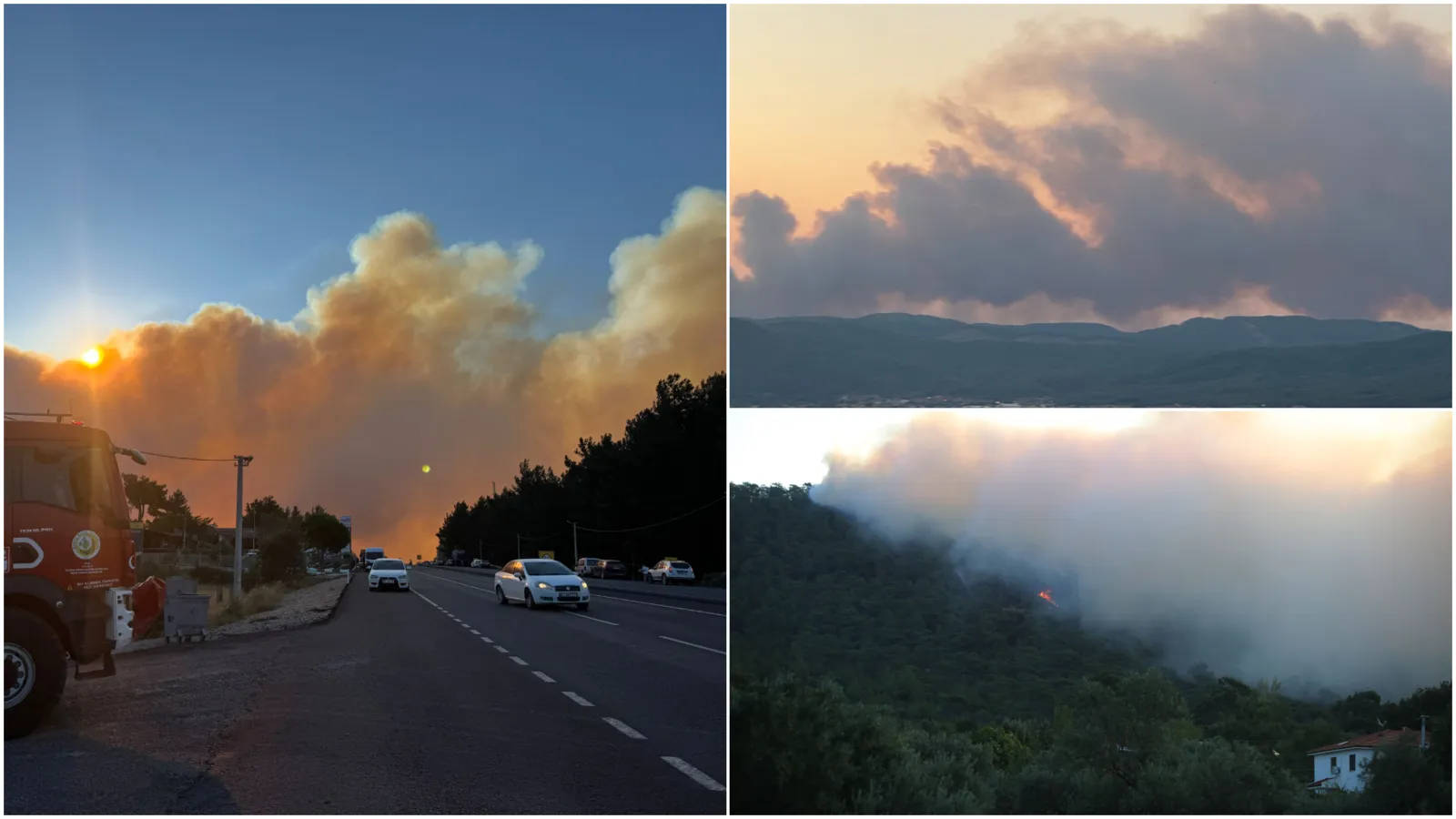 Muğla’da orman yangını; ekipler müdahale ediyor!